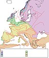 Tectonic map Europe