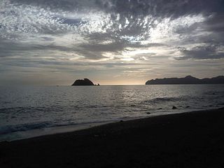 Atardecer en la playa de Fatares