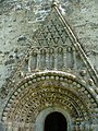 Decoration over the door to Clonfert Cathedral