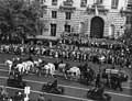 Funeral procession, April 14, 1945.
