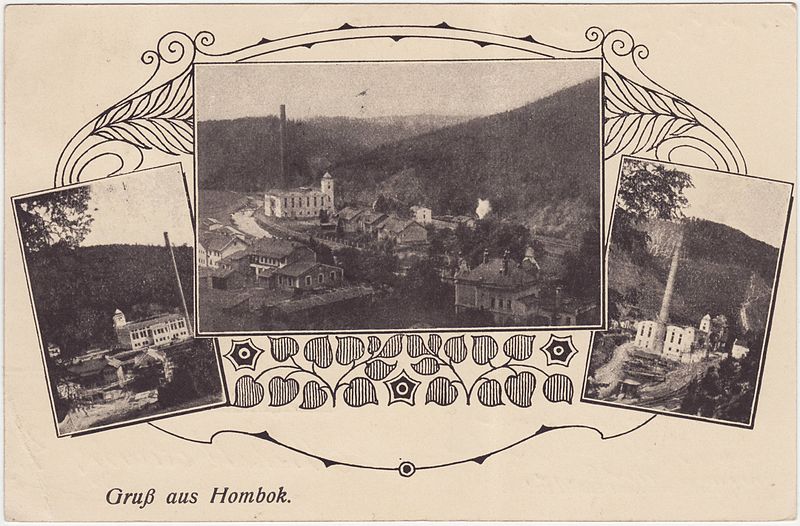 File:Historical postcard of Hlubočky.jpg