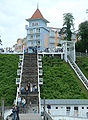 Blick zur großen Treppe