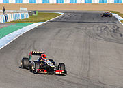 Testing at Jerez, February.