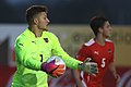 the goalkeeper of Austria Benjamin Ozegovic (SC Rheindorf Altach).}}