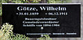 Wilhelm Götze, Hönower Straße 13, Berlin-Mahlsdorf, Deutschland