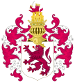 Coat of Arms of León with royal crest