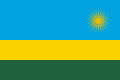 Drapeau du Rwanda Flag of Rwanda