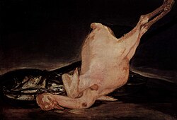 1808-1812 Plucked turkey