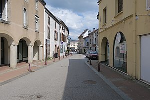 Rue de la Courtine in Remiremont, France.