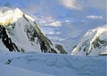 South Peak (7109 m) of Gasherbrum I on the left