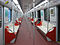 Interior of Shanghai Metro Line 11 Train