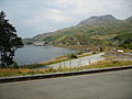 View from the station back towards the Ffestiniog power station.
