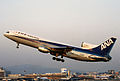 ANA L-1011-1 at Osaka International Airport (1993). Retired in 1995.