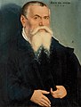 Portrait of Lucas Cranach the Elder, 1550, Uffizi Gallery