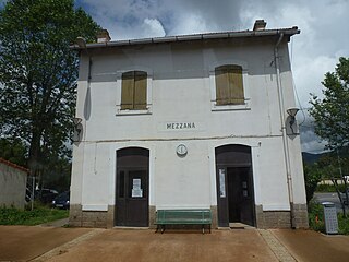 Mezzana station 2012 (Corse)