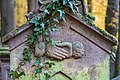 Waibstadt - Jüdischer Friedhof - mittlerer Teil - Symbol verschränkte Hände (2)