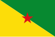 Flag of French Guiana (former official flag of the now disbanded General Council of the overseas Department, of France)