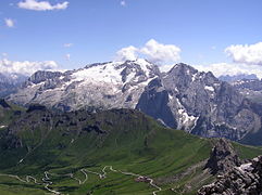 Marmolada, Dolomites, Italy