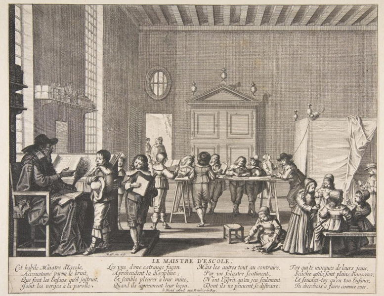 File:Abraham Bosse, Le maître d'école.jpg