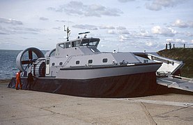 Prototype ABS Hovercraft M10 at Lee on Solent during trials