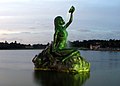 Iracema Statue in Messejana Lake.