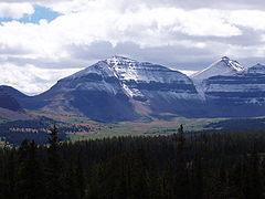 Kings Peak, highest in Utah