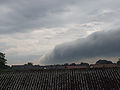 Roll cloud in the Nederlands