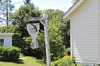 Corner Ketch Sign, Chelsea, Pennsylvania