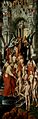 Deutsch: Das Jüngste Gericht, Triptychon, linker Flügel, innen: Die Seligen an der Himmelspforte (Paradies) mit dem Hl. Petrus von Hans Memling, 1466-1473