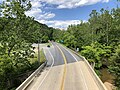 File:2020-06-24 15 14 27 View north along Maryland State Route 109 (Old Hundred Road) from the overpass for Interstate 270 (Washington National Pike) in Hyattstown, Montgomery County, Maryland.jpg