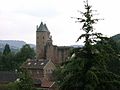Bertrada castle in Mürlenbach, Germany, named after Bertha of Prüm and possibly the place of birth of Charlemagne