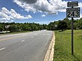 File:2020-05-23 12 58 25 View south along Maryland State Route 243 (Newtowne Neck Road) at Maryland State Route 5 (Point Lookout Road) in Leonardtown, St. Mary's County, Maryland.jpg