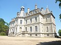 Le château de Kernévez : vue générale d'ensemble.