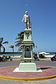 Progreso, Yucatán founder's statue