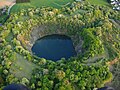 Basaltsteinbruch Eulenberg, heute Naturschutzgebiet.