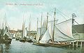 Fishing Vessels at the Dock, 1908