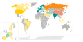 Space agencies by their advancements.