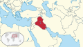 Location for Iraq