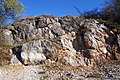 Powerful limestone strata.