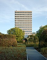 Vue du jardin des Géants, à Lille