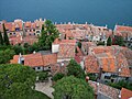 View to Rovinj from the basilica