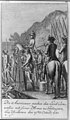 Deutsch: Die Americaner machen den Lord Cornwallis mit seiner Armee zu Gefangnen, bey Schlacht von Yorktown den 1781
