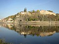 Vyšehrad castle from the Vltava