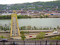 The South 10th Street Bridge spanning the Monongahela, downtown