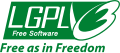 GNU LGPL v3 logo