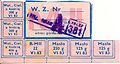 Kartka reglamentacyjna M II (M II regulation card)