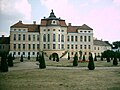 Garden facade