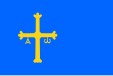 Flag of Asturias, Spain