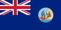 Colonial flag and government ensign (1876–1900)