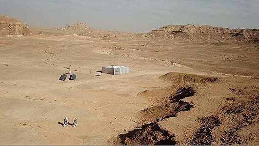D-Mars Analog EVA, Ramon Crater, Israel